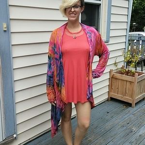 Jayli Tie Dye Cardigan